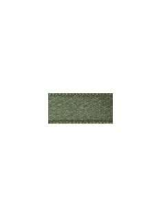 Szaténszalag, 3 mm, antikzöld,10 m