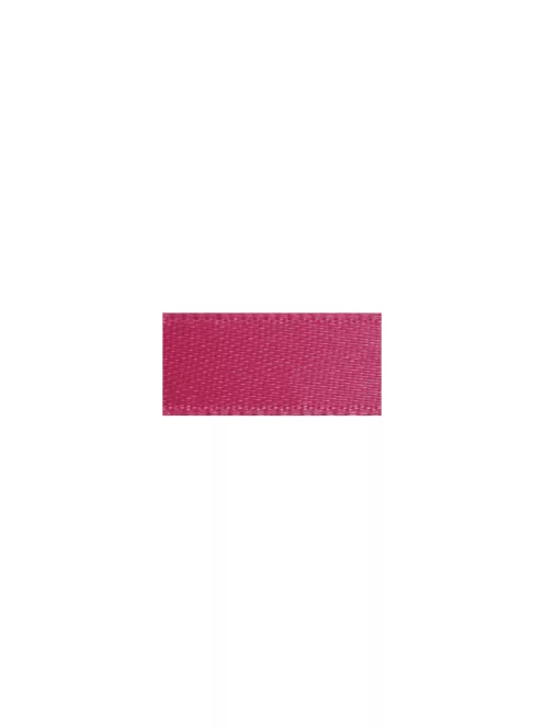 Szaténszalag, 7 mm, pink, 10 m