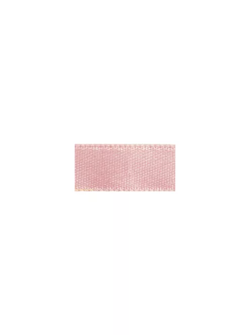 Szaténszalag, 10 mm, rózsaszín,10 m