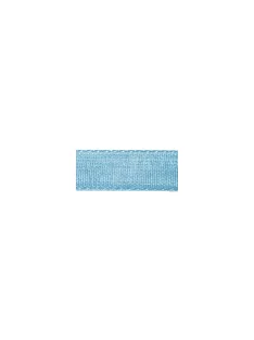 Organzaszalag, 3 mm, türkiz, 10 m