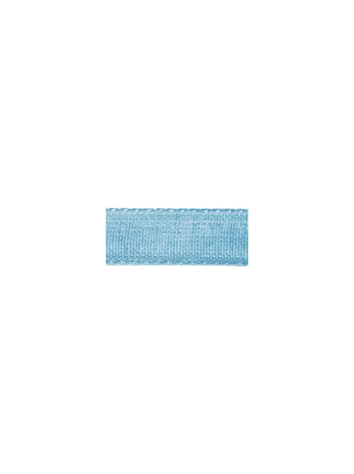 Organzaszalag, 3 mm, türkiz, 10 m