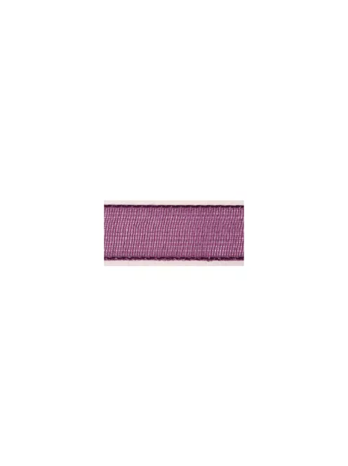 Organzaszalag, 3 mm, lila, 10 m