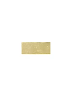 Organzaszalag, 7 mm, arany,10 m