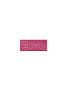 Organzaszalag, 15 mm, pink, 10 m