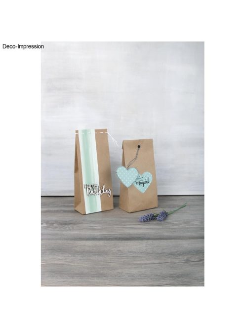 Papírzsinór, 1,2mm, vanília, fakártyán, 10m