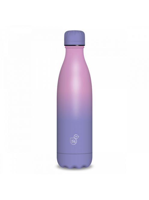 Ars Una duplafalú fémkulacs-500 ml - Purple-pink