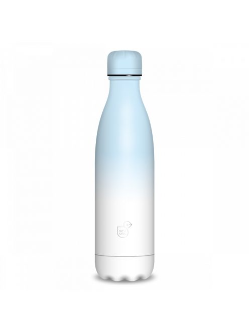 Ars Una duplafalú fémkulacs-500 ml - White-Sky Blue