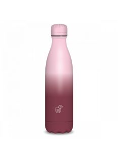 Ars Una duplafalú fémkulacs-500 ml - Burgundy-Pink