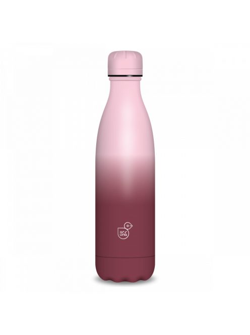 Ars Una duplafalú fémkulacs-500 ml - Burgundy-Pink