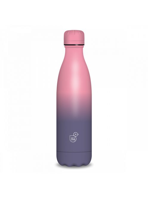 Ars Una duplafalú fémkulacs-500 ml - Purple-Dark pink