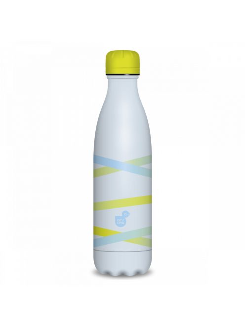 Ars Una duplafalú fémkulacs-500 ml - Ribbon-yellow