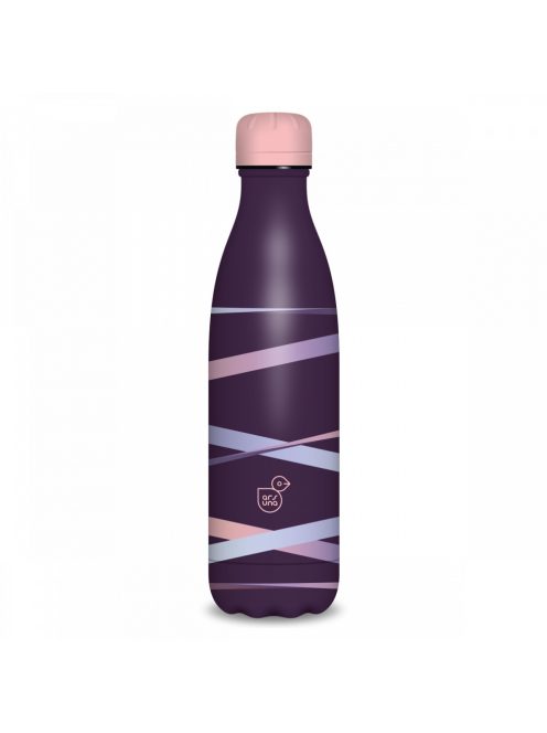 Ars Una duplafalú fémkulacs-500 ml - Ribbon-purple