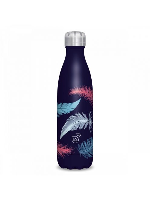 Ars Una duplafalú fémkulacs-500 ml - Feather-dark