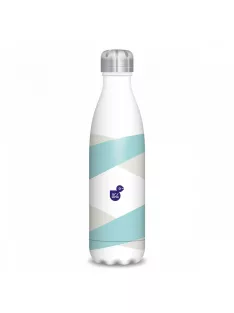 Ars Una duplafalú fémkulacs-500 ml - Striped