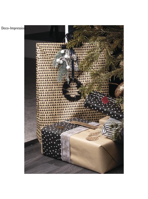 Fenyőág bogyókkal, 31 cm