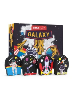 Radír, galaxis, 36 db/display, Silka