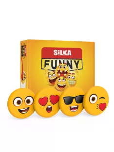 Radír, smile-nagy, 36 db/display, Silka