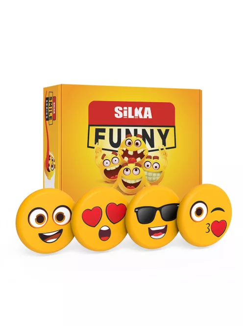 Radír, smile-nagy, 36 db/display, Silka