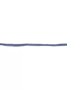 Plüsszsinór, 8mm átm.,sötétszürke, 3 m