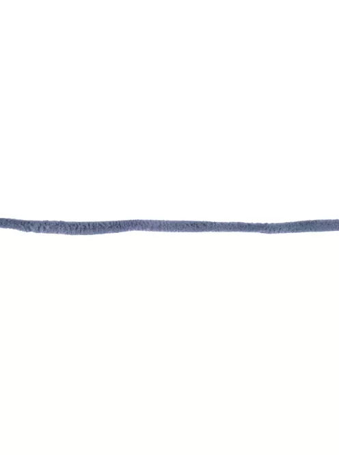 Plüsszsinór, 8mm átm.,sötétszürke, 3 m