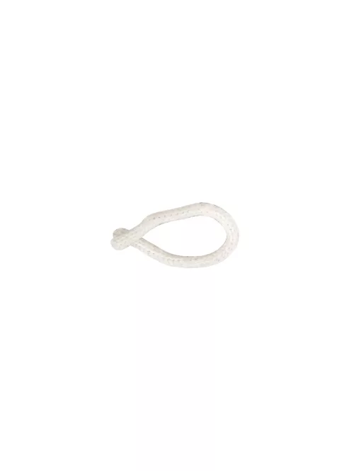 Drótmerevítésű kötött fonal, 5 mm átm.,elefántcsont, 3 m
