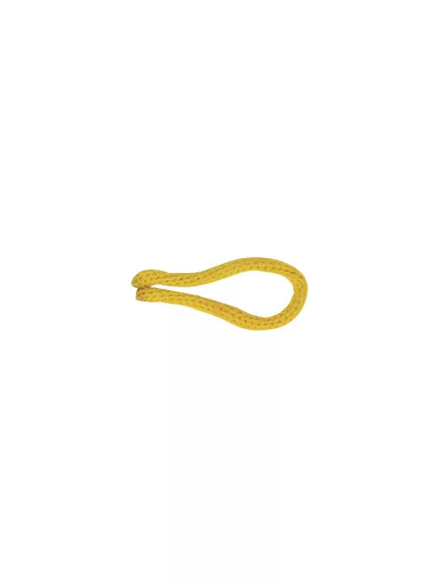 Drótmerevítésű kötött fonal, 5 mm átm.,kukoricasárgasárga, 3 m