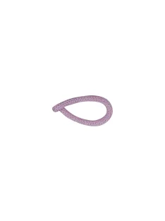 Drótmerevítésű kötött fonal, 5 mm átm.,pink, 3 m