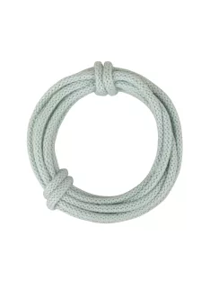 Drótmerevítésű kötött fonal, 5 mm átm.,babykék, 3 m