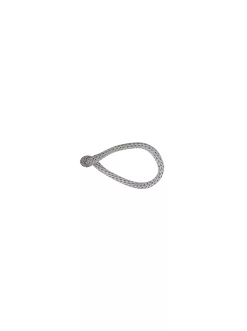 Drótmerevítésű kötött fonal, 5 mm átm.,világosszürke, 3 m