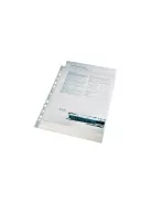 Genotherm lefűzhető, A4, 105 micron víztiszta Esselte 56093 100 db/csomag,