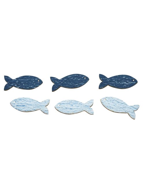 Famatrica hal, 3,5 cm, ragasztópöttyel, 2 szín, 8 db