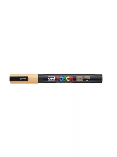 Dekormarker 0,9-1,3mm, Uni Posca PC-3M világos narancs