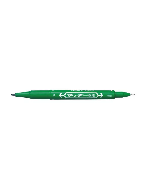Alkoholos marker Extra fine Zebra MCKIE CARE zöld