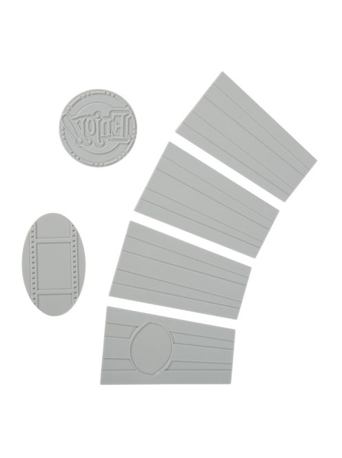 Fiskars Large vágó- és mintázósablon, papírkosár, 2 db