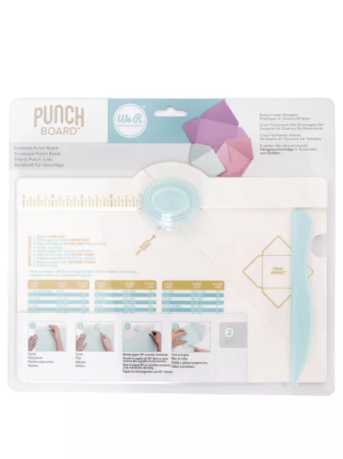 Fiskars Envelope Punch Board, borítékkészítő eszköz