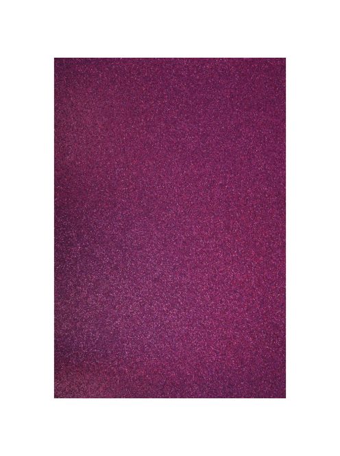 A4 Barkácskarton: csillámos, vöröseslila, 210x297mm, 200 g/m2