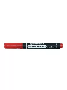 Alkoholos marker 2,5mm, kerek hegyű, Centropen 8566, piros