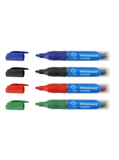   Táblamarker 3mm, kerek, cserélhető betétes, Bluering®, 4 klf. szín