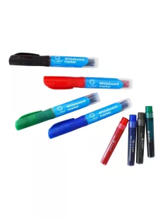   Táblamarker 3mm, kerek, cserélhető betétes, Bluering®, 4 klf. szín