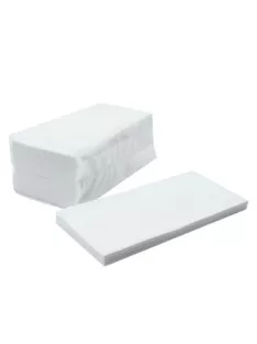   Kéztörlő 2 rétegű V hajtogatású 100 % cellulóz 150 lap/csomag 20 csomag/karton fehér