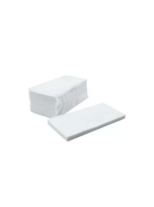 Kéztörlő 2 rétegű V hajtogatású 100 % cellulóz 150 lap/csomag 20 csomag/karton fehér