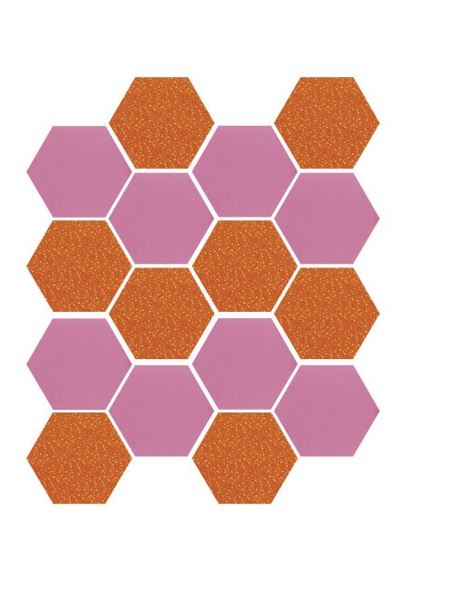 Sizzix Bigz vágósablon- Hexagons, 1/2 Sides, 14x17,4x1,9cm, 