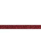 Csillámos ragasztószalag, klasszikus piros, 15mm, 5m