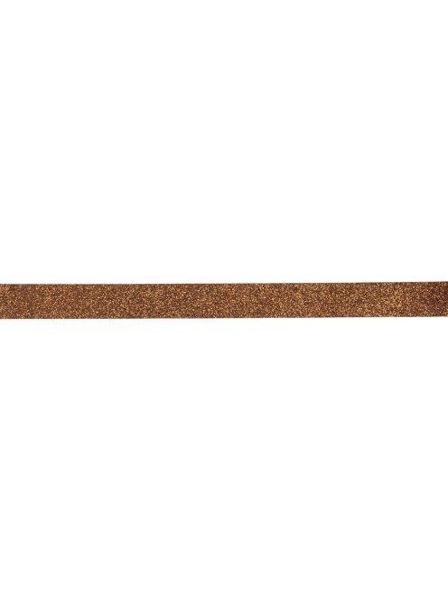 Csillámos ragasztószalag, brill.bronz, 15mm, 5m