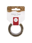 Glitter Tape Wave, arany, 15mm, /tekercs 5m