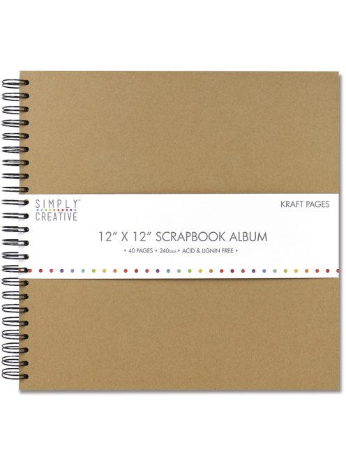 Scrapbook Album Plain, 30,5x30,5cm, 40 oldal