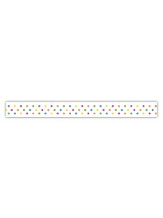   Washi Tape mintás öntapadó ragasztószalag Konfetti, 15mm, 15m
