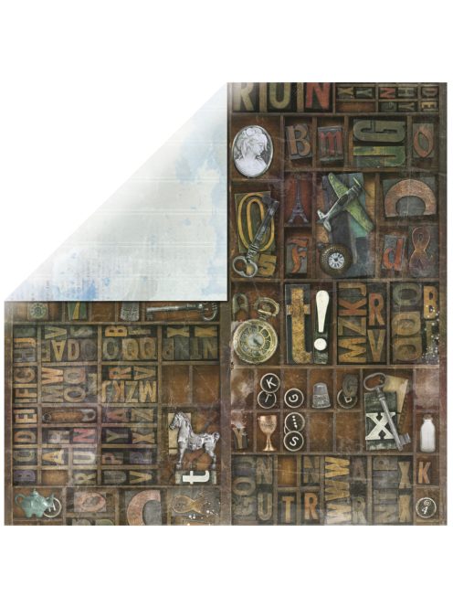Scrapbookingpapier Hidden Treasures, 30,5x30,5cm, 190g/m2