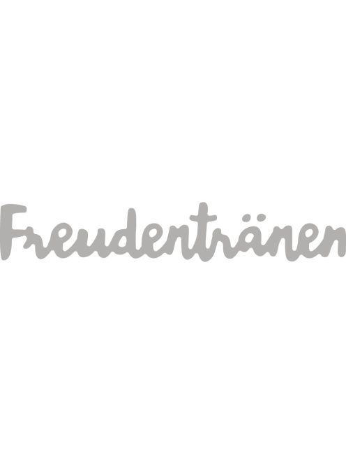 Vágósablon: Freudentränen, 6,6x1,1 cm