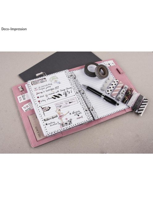 Jegyzetlapok, A5, mintás, 100g/m2, 24 lap